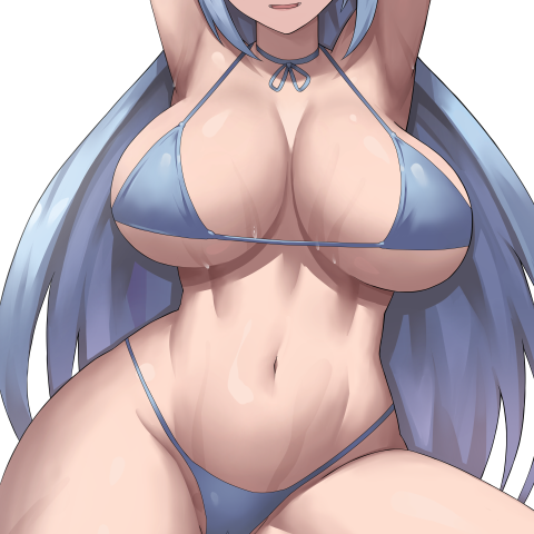 Check out Aquas new Bikini :3