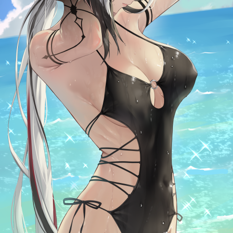 Arlecchino in public vs in shower