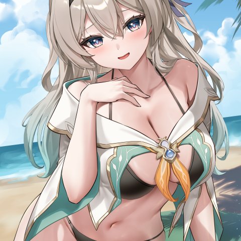 Firefly on the beach