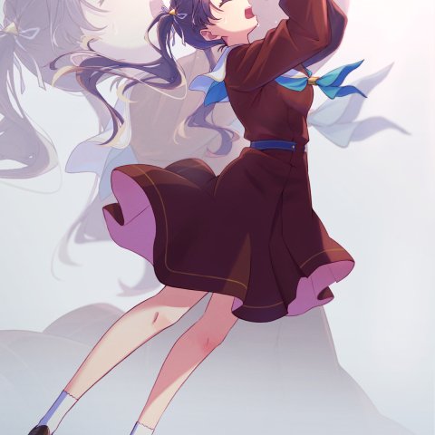 Megumi singing her soul out