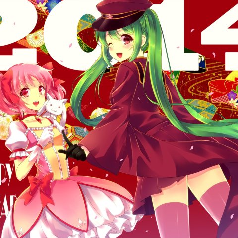 Hatsune Miku (Mahou Shoujo Madoka Magica)